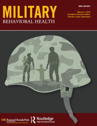 Cover image for Military Behavioral Health, Volume 11, Issue 3