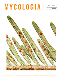 Cover image for Mycologia, Volume 116, Issue 2