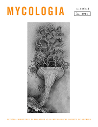 Cover image for Mycologia, Volume 116, Issue 3