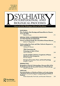 Cover image for Psychiatry, Volume 86, Issue 4