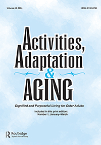 Cover image for Activities, Adaptation & Aging, Volume 48, Issue 1