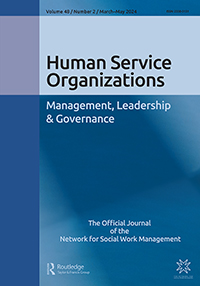Cover image for Human Service Organizations: Management, Leadership & Governance, Volume 48, Issue 2