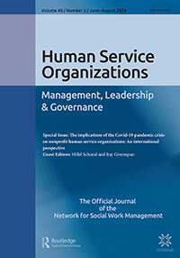 Cover image for Human Service Organizations: Management, Leadership & Governance, Volume 48, Issue 3