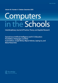 Cover image for Computers in the Schools, Volume 40, Issue 4
