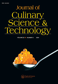 Cover image for Journal of Culinary Science & Technology, Volume 22, Issue 3