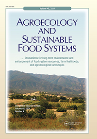 Cover image for Agroecology and Sustainable Food Systems, Volume 48, Issue 4