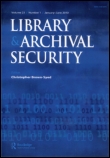 Cover image for Library & Archival Security, Volume 25, Issue 2