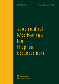 Cover image for Journal of Marketing for Higher Education, Volume 33, Issue 1
