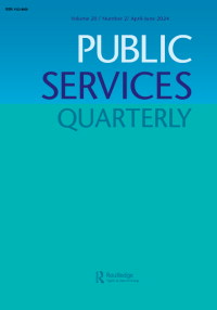 Cover image for Public Services Quarterly, Volume 20, Issue 2