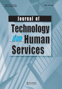 Cover image for Journal of Technology in Human Services, Volume 42, Issue 1