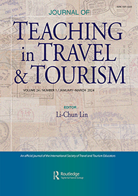 Cover image for Journal of Teaching in Travel & Tourism, Volume 24, Issue 1