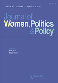 Cover image for Journal of Women, Politics & Policy, Volume 45, Issue 2
