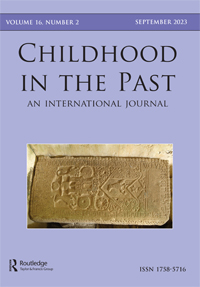 Cover image for Childhood in the Past, Volume 16, Issue 2