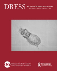 Cover image for Dress, Volume 49, Issue 2