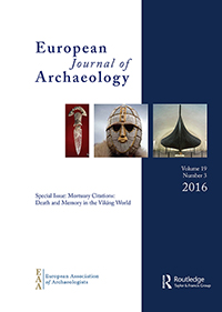 Cover image for European Journal of Archaeology, Volume 19, Issue 3
