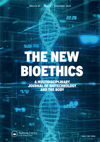 Cover image for The New Bioethics, Volume 29, Issue 4
