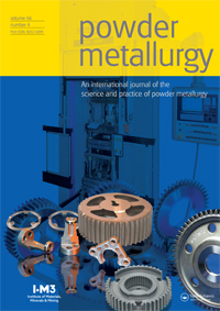 Cover image for Powder Metallurgy, Volume 66, Issue 4