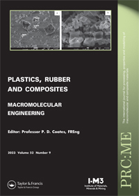 Cover image for Plastics, Rubber and Composites, Volume 52, Issue 9