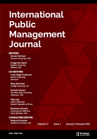 Cover image for International Public Management Journal