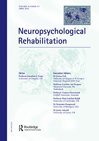 Cover image for Neuropsychological Rehabilitation