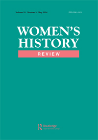 Cover image for Women's History Review