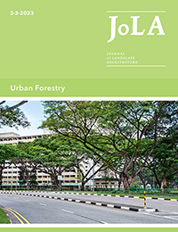 Cover image for Journal of Landscape Architecture