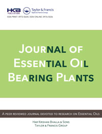 Cover image for Journal of Essential Oil Bearing Plants