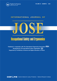 Cover image for International Journal of Occupational Safety and Ergonomics