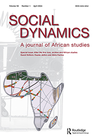 Cover image for Social Dynamics, Volume 50, Issue 1