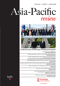 Cover image for Asia-Pacific Review, Volume 30, Issue 2