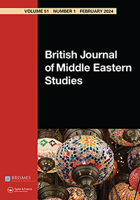 Cover image for British Journal of Middle Eastern Studies, Volume 51, Issue 1