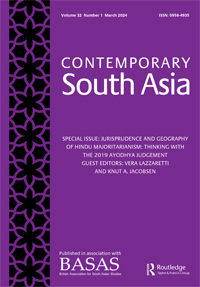 Cover image for Contemporary South Asia, Volume 32, Issue 1