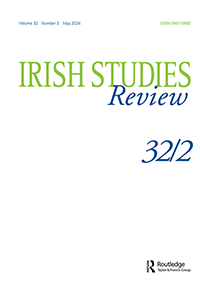 Cover image for Irish Studies Review, Volume 32, Issue 2