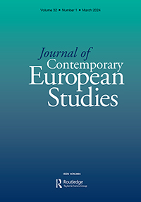 Cover image for Journal of Contemporary European Studies, Volume 32, Issue 1
