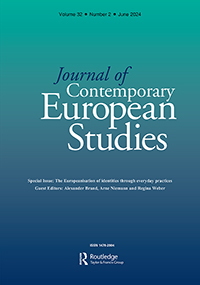 Cover image for Journal of Contemporary European Studies, Volume 32, Issue 2