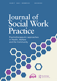 Cover image for Journal of Social Work Practice, Volume 37, Issue 4