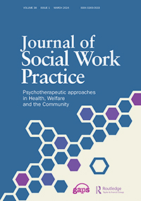 Cover image for Journal of Social Work Practice, Volume 38, Issue 1