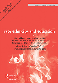 Cover image for Race Ethnicity and Education, Volume 27, Issue 3