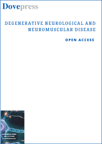Cover image for Degenerative Neurological and Neuromuscular Disease, Volume 13, Issue 
