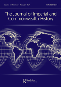 Cover image for The Journal of Imperial and Commonwealth History, Volume 52, Issue 1