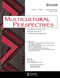 Cover image for Multicultural Perspectives, Volume 25, Issue 4