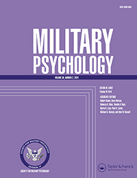 Cover image for Military Psychology, Volume 36, Issue 2