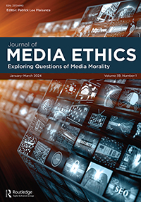 Cover image for Journal of Media Ethics, Volume 39, Issue 1