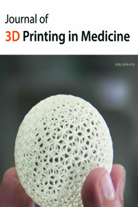 Cover image for Journal of 3D Printing in Medicine, Volume 7, Issue 3