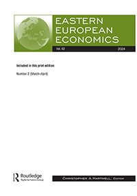Cover image for Eastern European Economics, Volume 62, Issue 2
