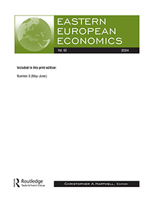 Cover image for Eastern European Economics, Volume 62, Issue 3