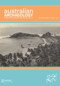 Cover image for Australian Archaeology, Volume 89, Issue 2