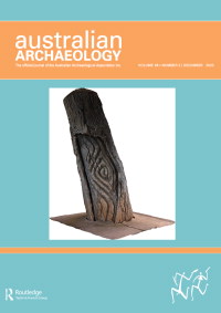Cover image for Australian Archaeology, Volume 89, Issue 3