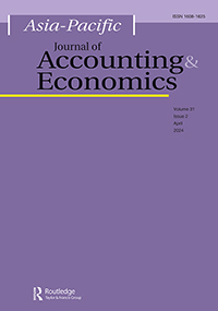 Cover image for Asia-Pacific Journal of Accounting & Economics, Volume 31, Issue 2