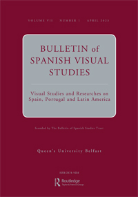 Cover image for Bulletin of Spanish Visual Studies, Volume 7, Issue 1